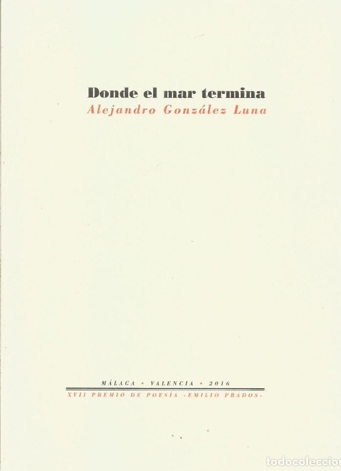 Donde el mar termina